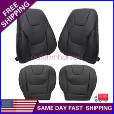 Fits 2013 2014 2015 2016 2017 Ford Fusion Titanium Front Perforated Seat Cover