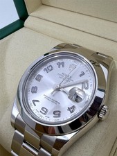 ROLEX Datejust 116300, 41mm Stainless Steel, Silver Dial 2