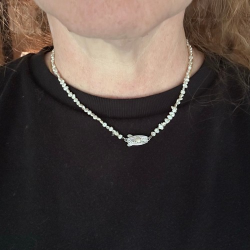 Antique Mikimoto Pearl Necklace with Sterling Clasp - Picture 13 of 15