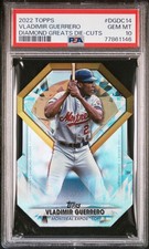 2022 Topps Diamond Greats Die-Cuts Vladimir Guerrero PSA 10 Gem Mint  Expos HOF