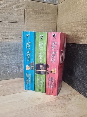 Complete Set Of Night Tales By Nora Roberts  5 Stories In 3 Paperbacks Lot