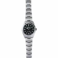 Rolex Explorer 124270 Silver Oyster Bracelet with Silver Bezel 8