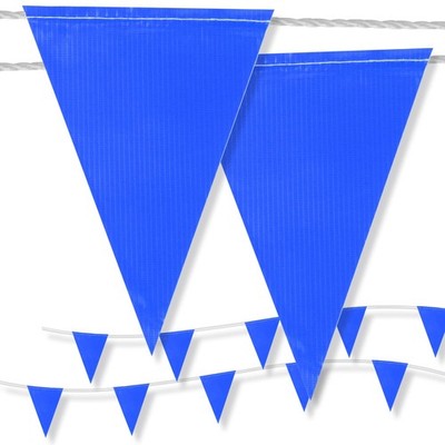 Pennant Safety Flags, Flagging Banner Warning Flag, Marking 7x10 inches, blue