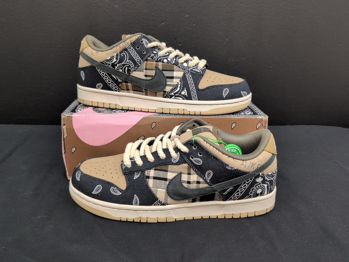 【A26】NIKE SB DUNK LOW × Travis Scott 新品 Nike - SB Dunk Low Travis Scott Size: UK8.5 / US9.5 | eBay