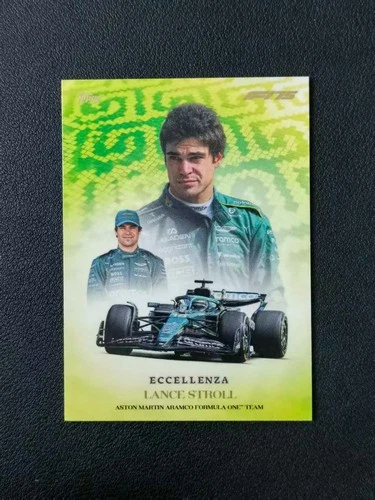 2025 Topps Eccellenza F1 Lance Stroll TRIONFO MAH 2