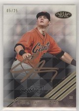 2018 Topps Tier One Break Out Bronze Ink 5/25 Christian Arroyo #BA-CAR Auto 03hd