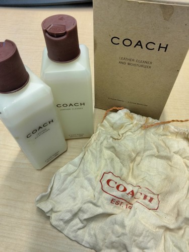 Coach Leather Moisturizer & Cleaner 6 Oz Discontinued Formula Vintage 95% Full