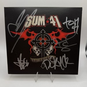 Sum 41 直筆サイン入りCD Sum 41 13 Voices | eBay