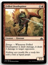 Frilled Deathspitter 104/196 Rivals of Ixalan Common