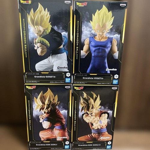 Set Dragon Ball Z Grandista – Goku Et Vegeta – Figurines Banpresto – Occasion