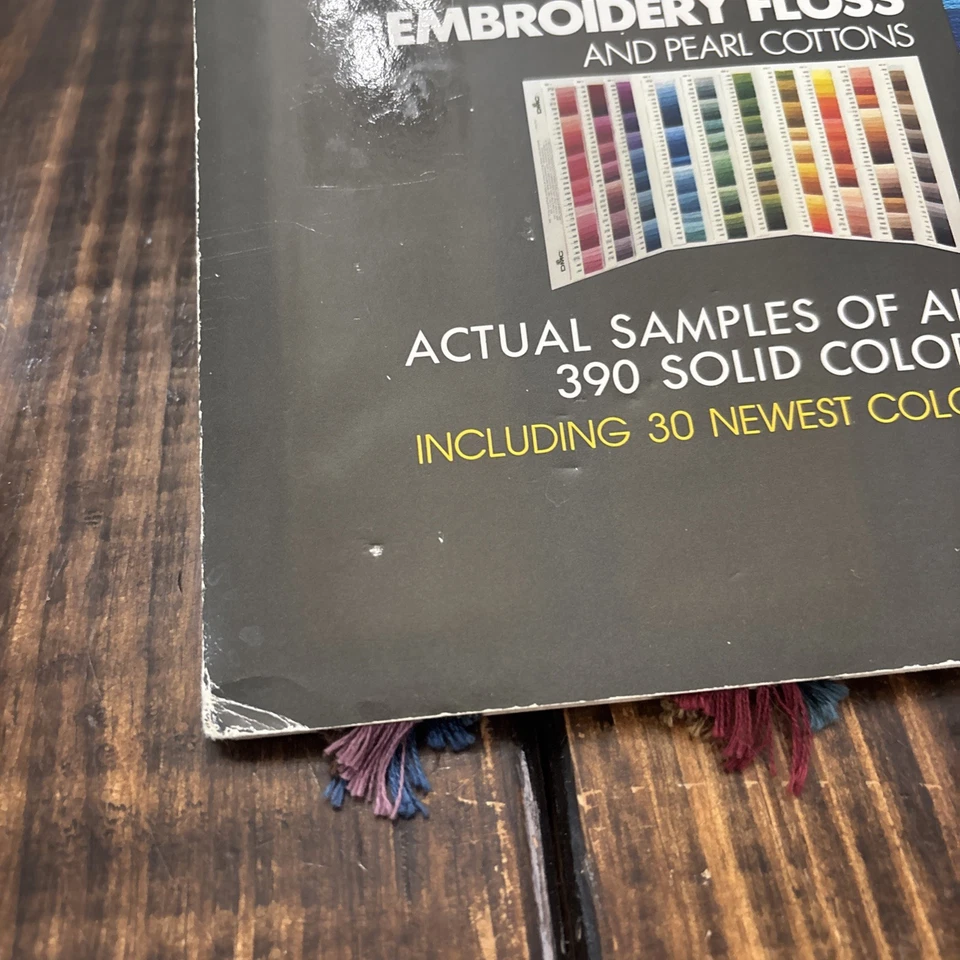 DMC Stitcher's Color Guide 390 Six Strand Embroidery Floss Samples - Image 2 of 4