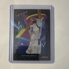 2025 Topps Finest Anthony Davis 1/1 black geometric 