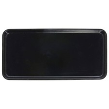 Cambro 918MT110 9" x 18" Black Fiberglass Market Tray