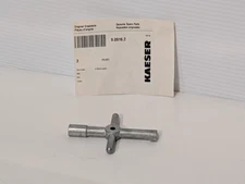 Kaeser Genuine Parts P/N 9.0916.2 Universal Kaeser Door Key, Pre-Owned, As Shown