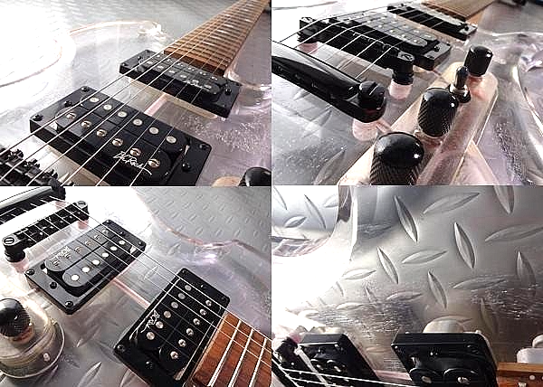 モッキンバードのクリアギター 超レアなB.C Rich 1999年製アクリルモッキンバード、アンチフリーズ