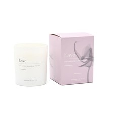 Bramble Bay Love Candle Peony Violet Jasmine and Wild Rose Scented Inspirational