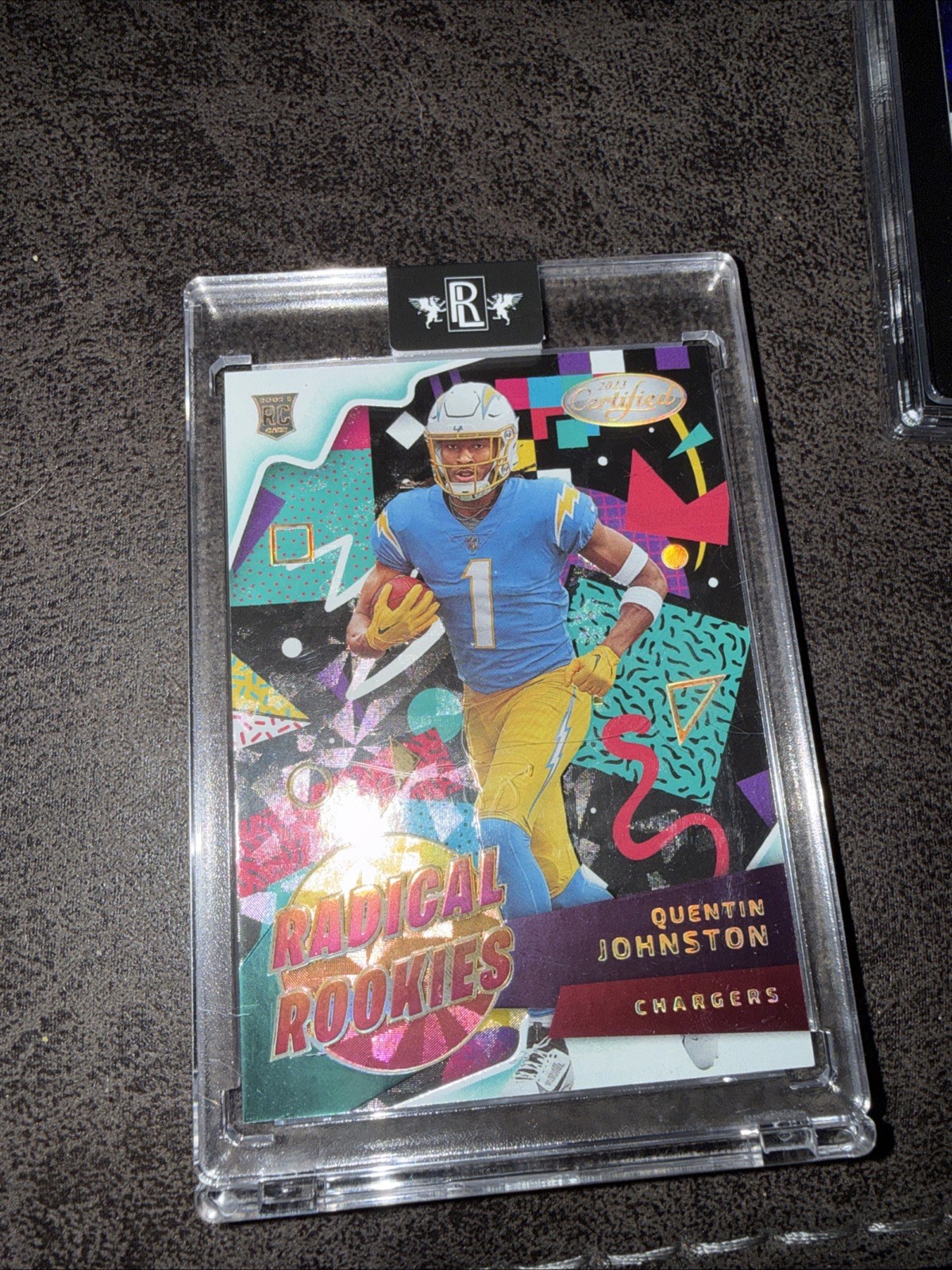 2023 Certified Football - Radical Rookies SSP Case Hit - Quentin Johnston RC