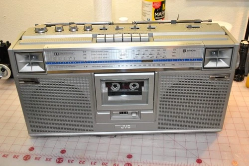 Vtg JVC RC-656JW Stereo Cassette Boombox. Fantastic condition!