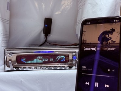 Kenwood f-CD5 JDM Car CD Player Receiver Japan w/ External