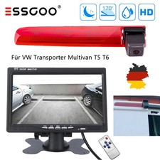 Für Transporter VW T5 T6 HD Rückfahrkamera 3.Bremslicht Nachtsicht + 7" Monitor