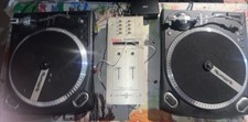 Numark TT-1625 Direct Drive Turntable Black/Sil Set W/Vestax PMC-06 Pro A Mixer