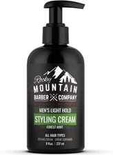 Rocky Mountain Barber Company Styling Hair Cream, White