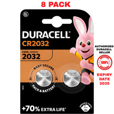 Duracell CR2032 Battery Coin Cell Button 3v Lithium Original BR