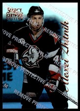 1996-97 Select Certified Mirror Blue Alexxi Zhitnik Buffalo Sabres #45