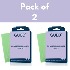 GUBB Blotting Paper for Oily Skin Oil Absorbing For Men  Women 100Sheets