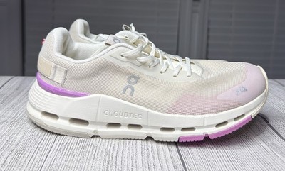 Women's On Cloudnova Form 2, Pearl/Raspberry, 6 White & Pink EU 37 White & Pink