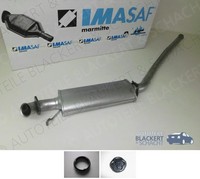 Imasaf Auspuff Mitteltopf + Anbauteile FüR Audi 200 (44) 2.1 Turbo 1983-1988