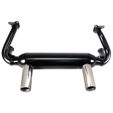 2 Tip Exhaust System For Type Vw Engines Raw Dunebuggy Vw 2 Tip Exhaust System For Type Vw Engines Raw Dunebuggy Vw