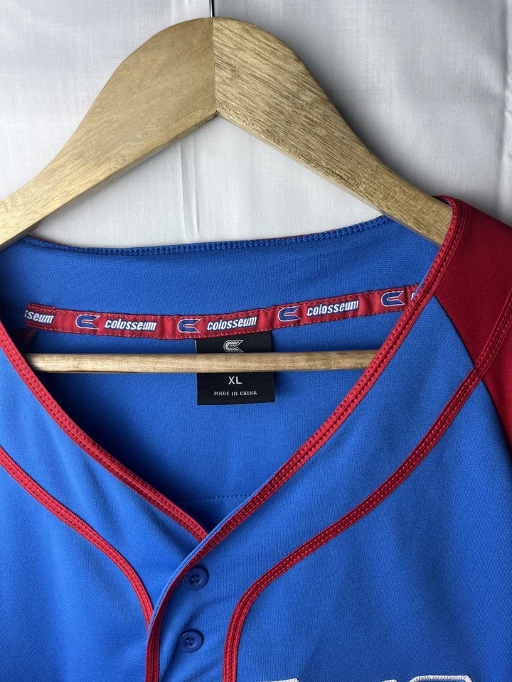 Camiseta deportiva de béisbol con botones Ole Miss talla XL nueva con etiquetas Foto 4 de 4