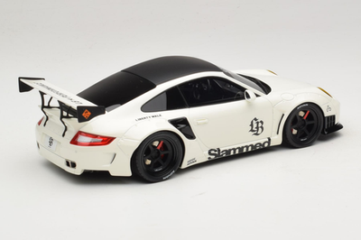 2024 PORSCHE 911 TURBO LB-WORKS WHITE 1/18 MODEL CAR BY GT SPIRIT