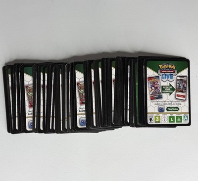 111 Pokémon Online Live Code Cards | Random Bundle | from S&V, SW&SH Sets