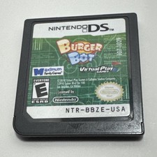 Burger Bot (Nintendo DS, 2011) [Game Only] Tested