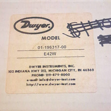 Dwyer Magnesense Differential Pressure Transmitter E42W 01-196317-00 12 UNITS