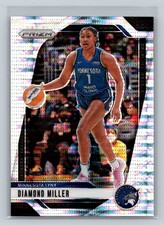 2024 Panini Prizm WNBA #63 Diamond Miller Pulsar Prizms #/499