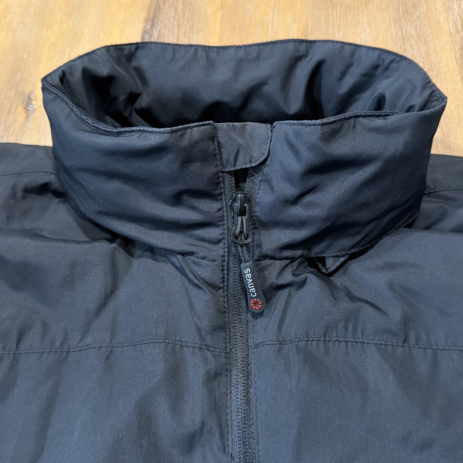 Stormtech Lined Windbreaker Jacket Black With Hid… - image 8