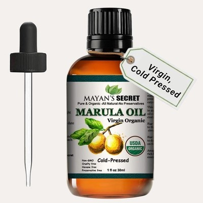 USDA Organic Marula Oil Cold Pressed Virgin Oil Face Oil Hair Oil Skin Care USDA