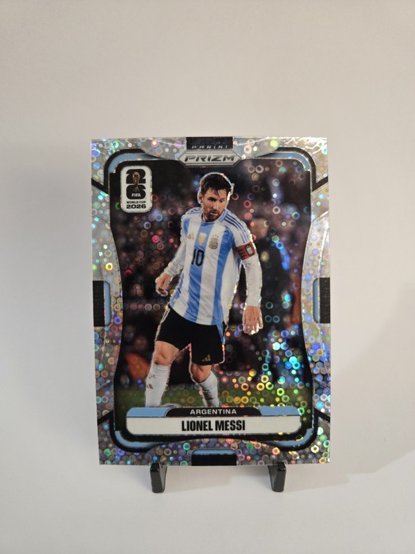 2026 Panini Prizm Fifa World Cup - Lionel Messi #10 Disco Prizm