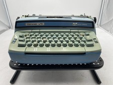 Smith Corona SCM Blue Coronet Super 12 Model 6LEA Electric Typewriter thumbnail