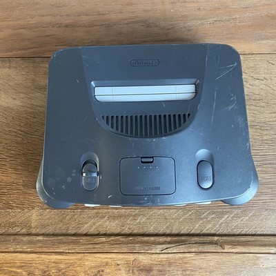 Nintendo 64 N64 Konsole schwarz Ersatzkonsole mit Jumper Pak B-Zustand #4