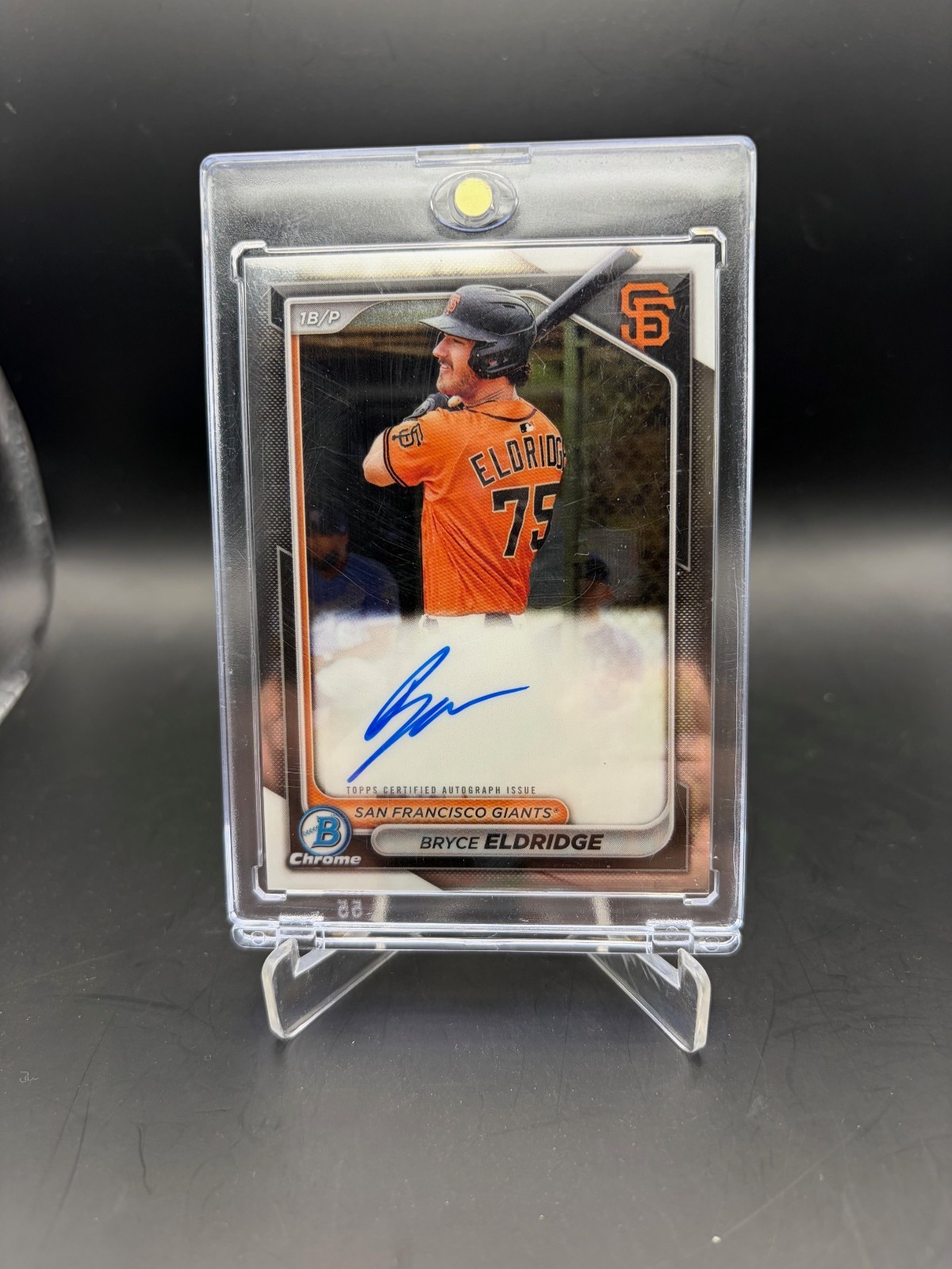 2024 Bowman - Chrome Prospect Autographs Bryce Eldridge #CPA-BE (AU, RC)