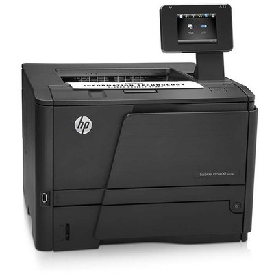 HP LaserJet Pro 400 M401dn Laserdrucker mit neuem Toner Netzwerk Duplex 256 MB