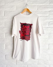 T-shirt San Felipe Trojan Club vintage anni 90 uomo XL punto singolo made in USA