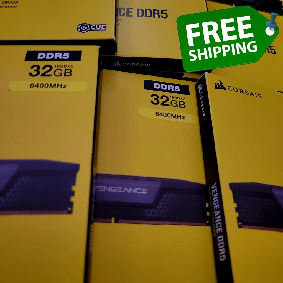 NUEVO SELLADO Corsair Vengeance 32GB RAM Kit (2x16GB) DDR5 6400MHz (32-40-40-84) Foto 2 de 4