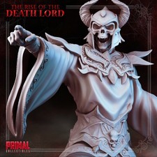 Lich/Necromancer Sorcerer/Warlock/Wizard Undead 32mm scale D&D/DnD/TTRPG mini