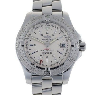Breitling Colt A17380 Silver 41mm Automatic Steel Men's Watch