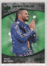 2021 Upper Deck AEW Spectrum Green 14/25 Matt Sydal #54 09q5
